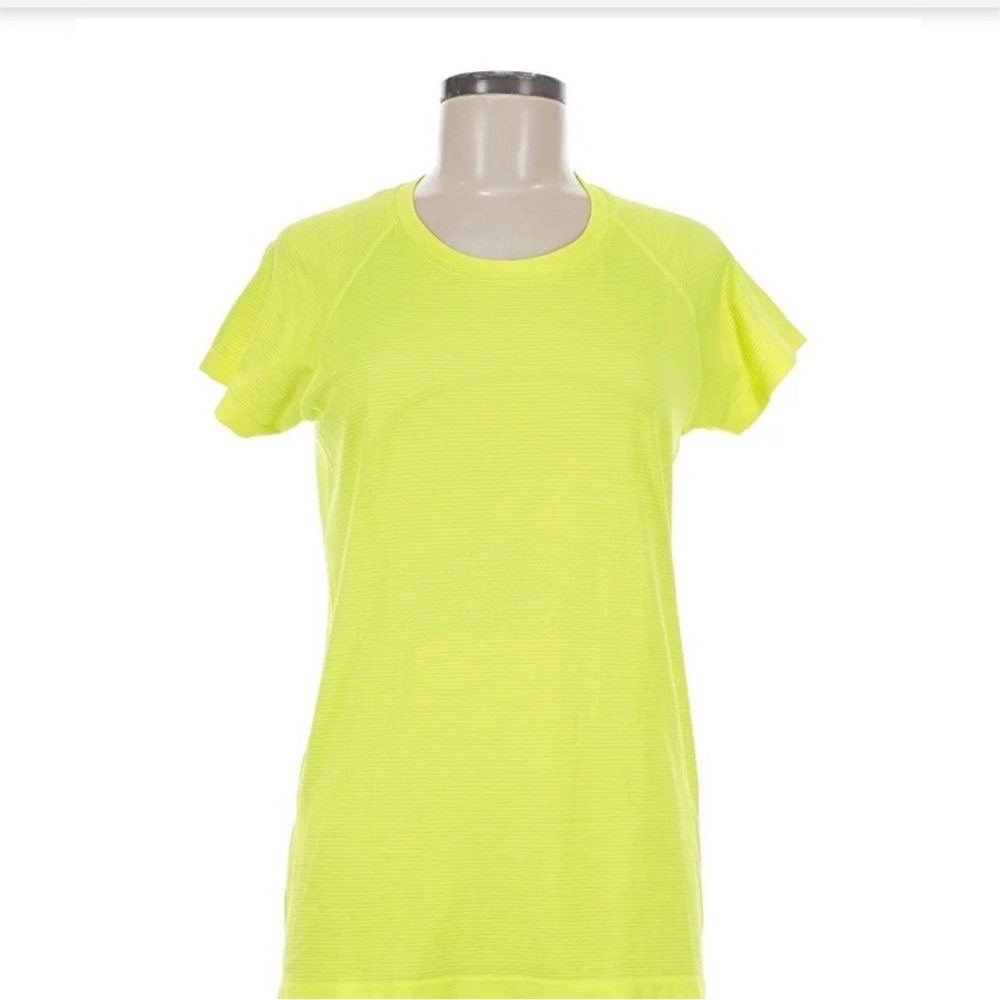 Women's Neon Yellow Swiftly Tech Top